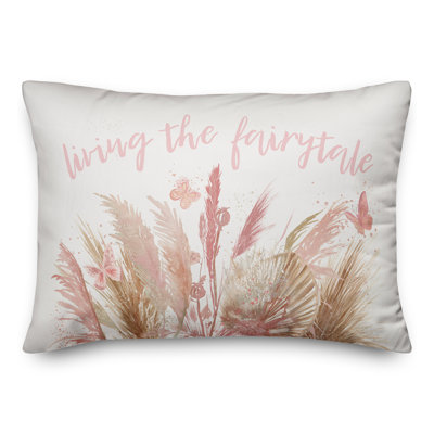 Living The Fairytale Throw Pillow