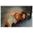 Electric Fireplace Insert with Multicolored Flames and Adjustable Brightness for Year-Round Use