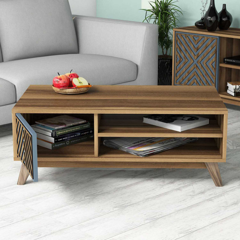 Table basse avec rangement Crenshaw