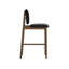 Tabouret de bar Orabell - noir Bravo / noir Abbington
