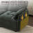 Cloud-Like Chenille Sectional Sofa with Ottoman, 3 Seater Deep Comfy  Cloud Couch, Modern Soft Tufted Sofa for Living Room-848690096