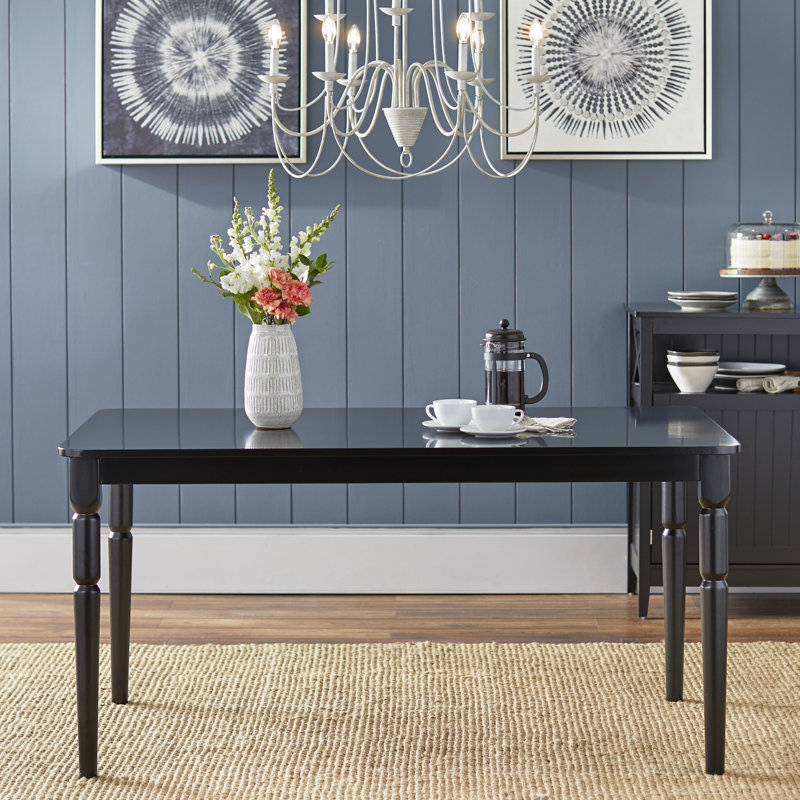 Table de salle à manger Bellmead, Noir