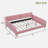 Upholstered Daybed With 4 Support Legs And Button Tufted Design-747510268-747510270