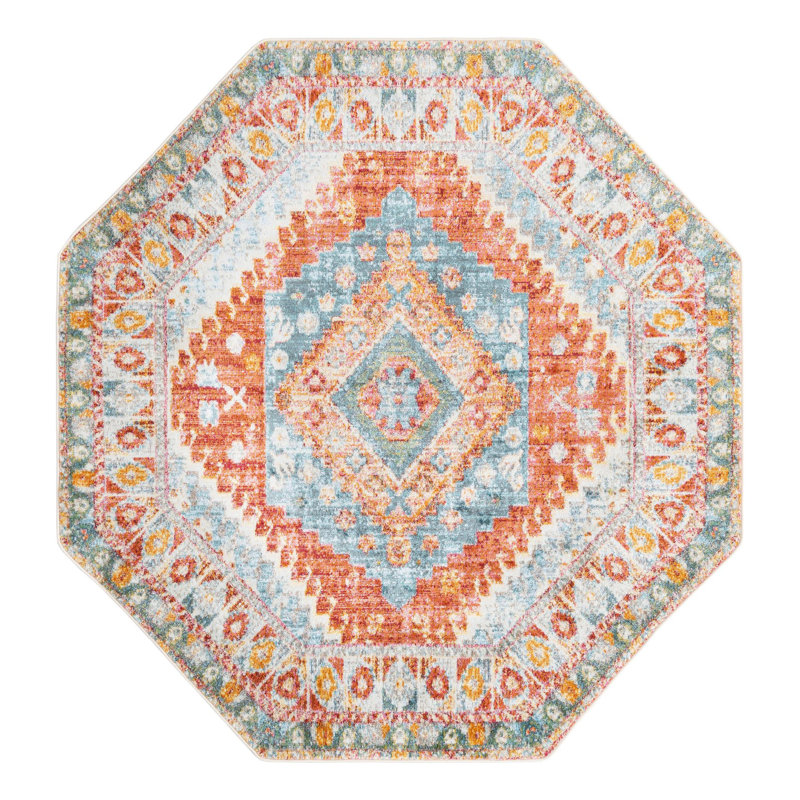 Haefner Oriental Indoor Rug, Octagon 6' x 6'