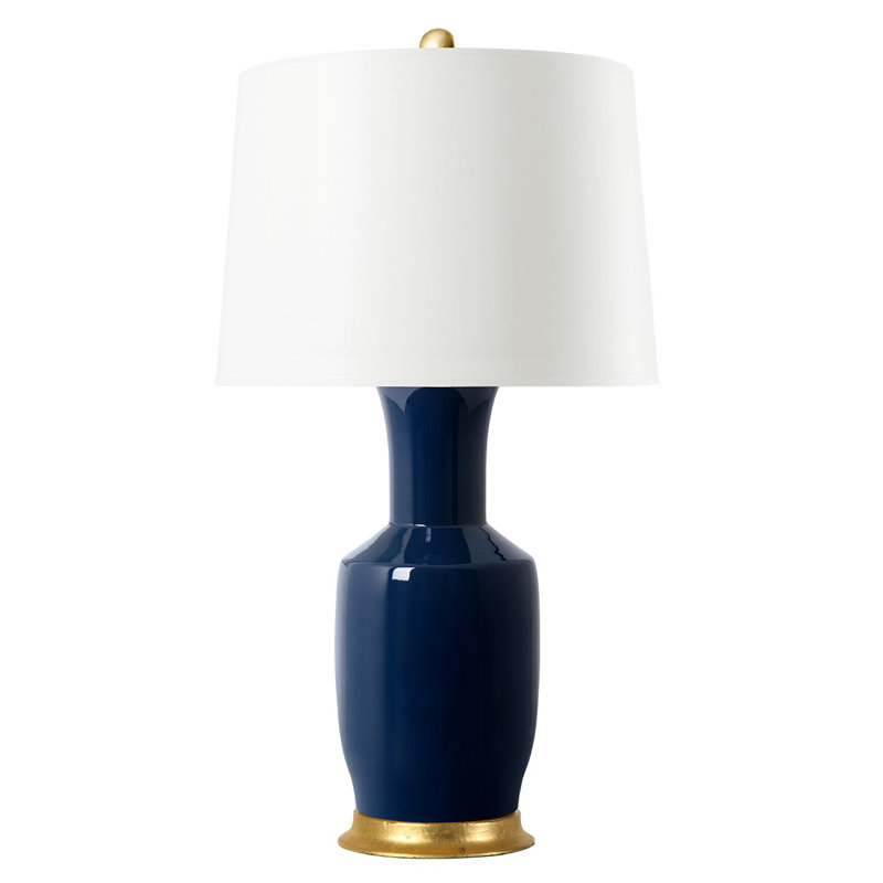Table Lamp, Navy Blue