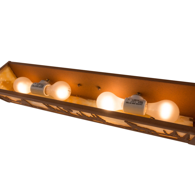 Rustic Lodge 4 - Light Bath Bar
