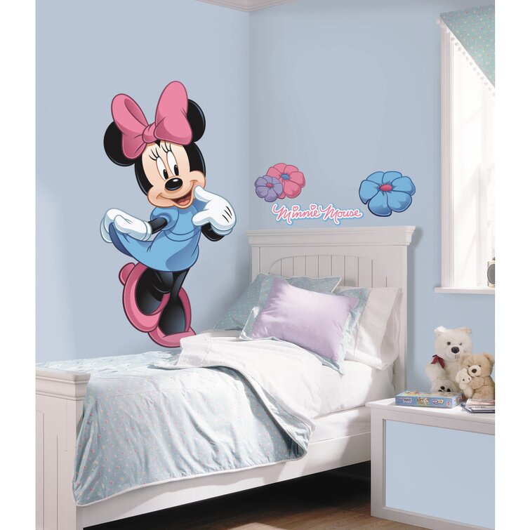 Kids wall sticker Minnie Mouse Heart personalized