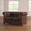 Batch Faux Leather Loveseat