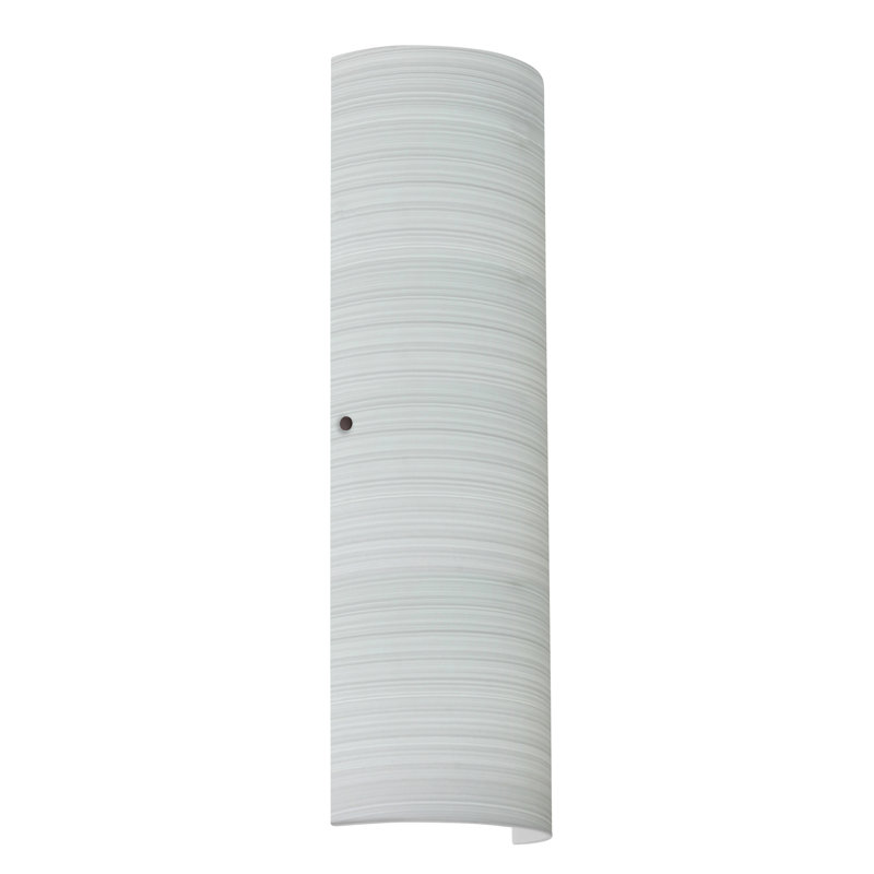 Torre Flush Mounted Sconce, Cherry, Bronze, 21.75" H