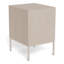 Mariestad 45.6 cm W Steel Bedside Table