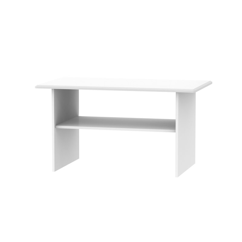 Fully Assembled Levine Coffee Table, Grey Matte
