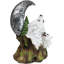Figurine de loup blanc neige et hiver