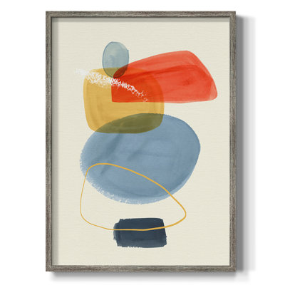 «Bright Color Bundle I», reproduction encadrée - bois massif