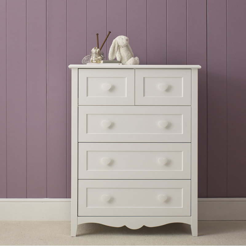 Princess 5 Drawer Chest