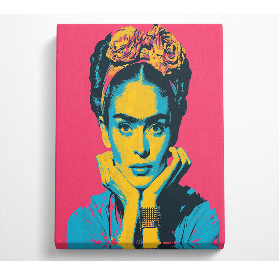 Pop Art Frida Kahlo - Druck