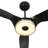 56"  3 - Blade LED Smart DC Ceiling Fan with Remote Control and Light Kit Included-431045353