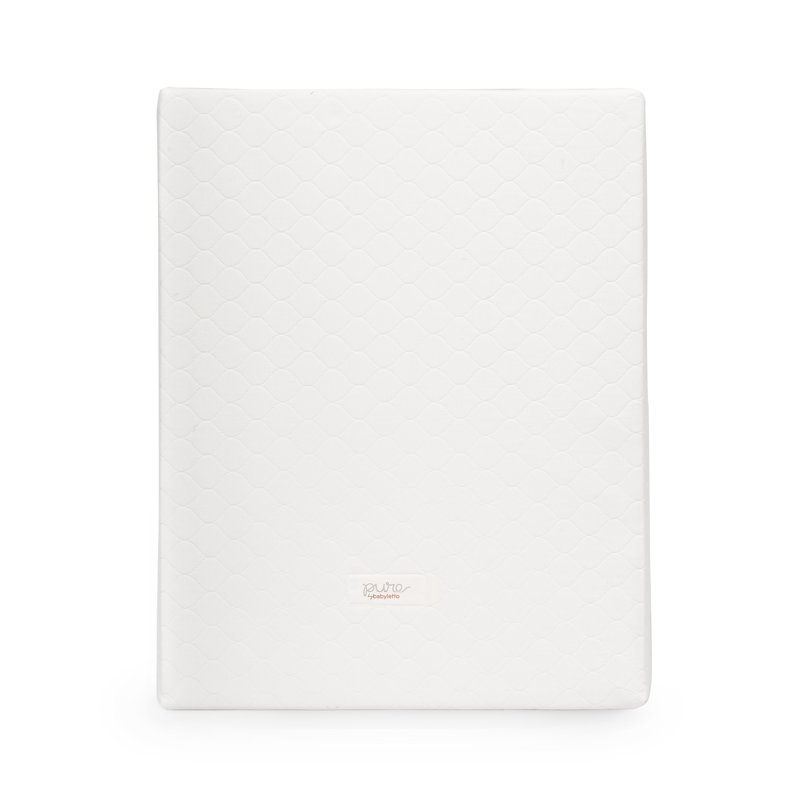 Matelas de lit de bébé Pure Core avec housse imperméable matelassée hybride (léger)