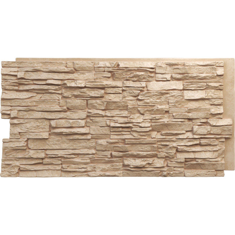 EverStone Canyon Ridge Faux Stone Panel, Ocean Floor