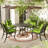 Wynee 5” Outdoor Cushions And Patio Chair Cushions-1868376257-1868376307