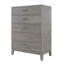 Commode 5 tiroirs l 33,5 po