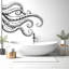 Pieuvre, décalcomanie murale, tentacules, animaux de la mer, décorations murales pour salle de bain, autocollants, vinyle, 319DRE-1987317554-1987317552