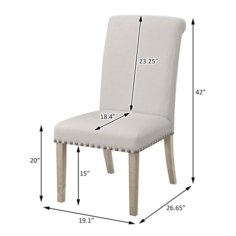 Chaise d'appoint rembourrée Eglanteen