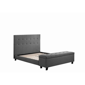 Latitude Run® Upholstered Platform Storage Bed | Wayfair