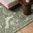 Goldene Morris Inspired Woodland Animal Washable Area Rug with Non-Slip Backing for Living Room, Bedroom and Kidsroom-1902018612