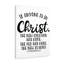 Is In Christ - Wrapped Canvas Print-1157420141
