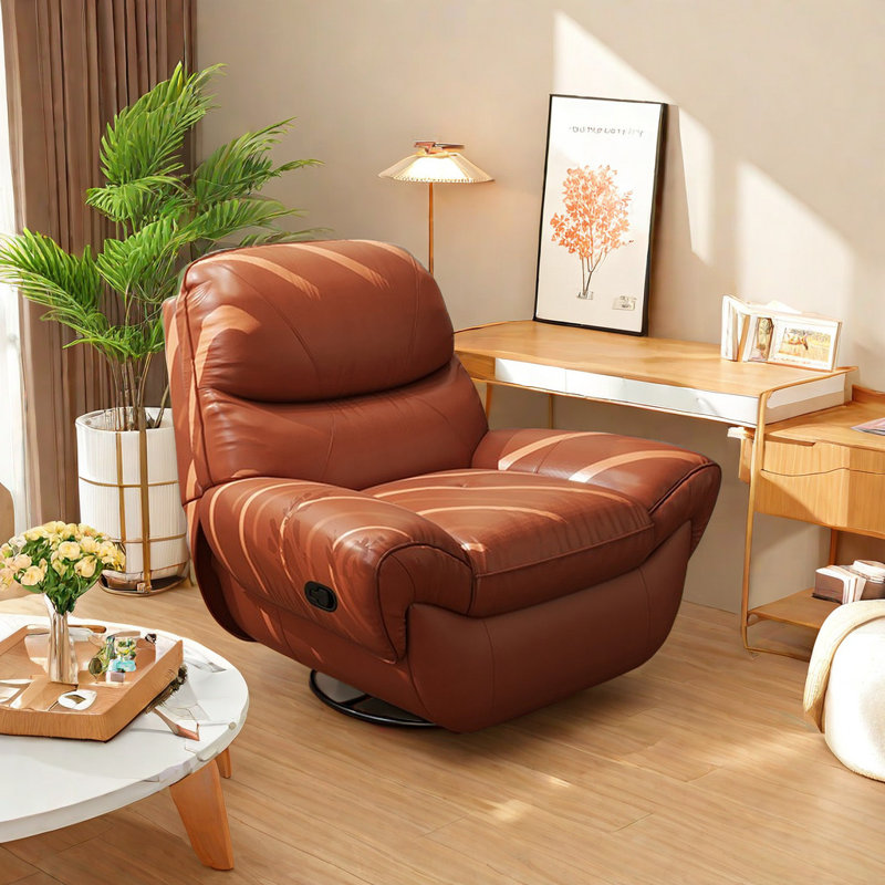 Fauteuil inclinable pour chat en tissu imperméable, Brun