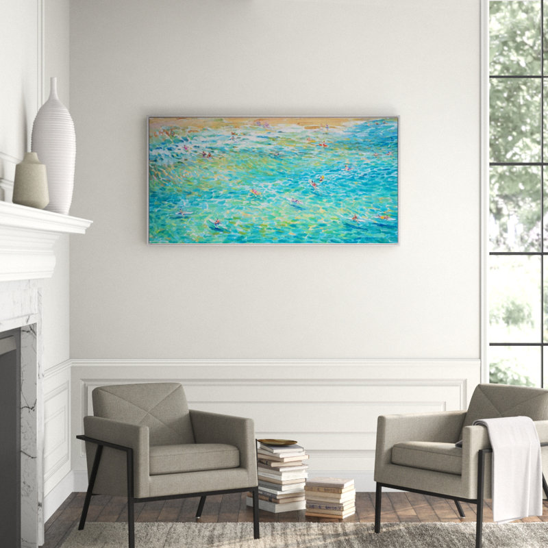 Surf Print by Lawrence Behunek