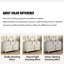 Armoire d'appoint en bois manufacturé blanc massif-1574107403