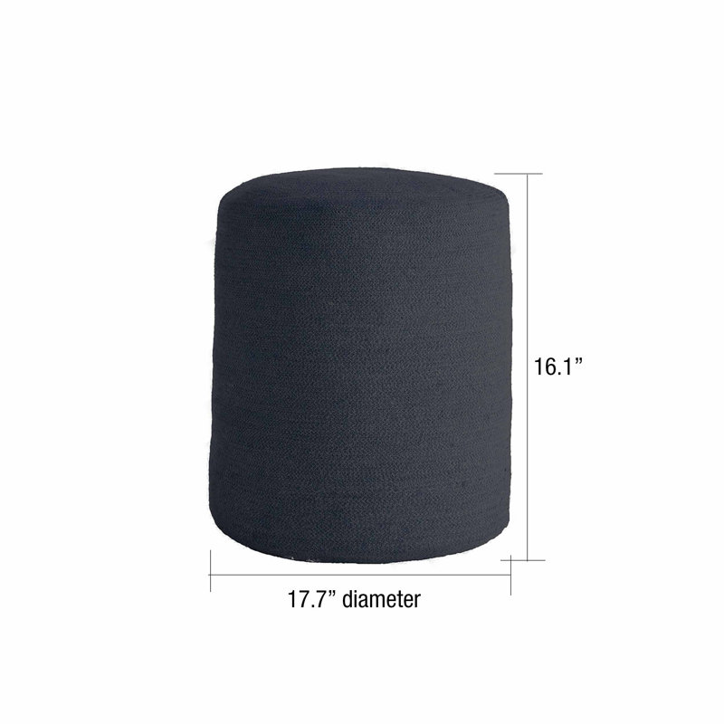 Pouf Berkey, Noir