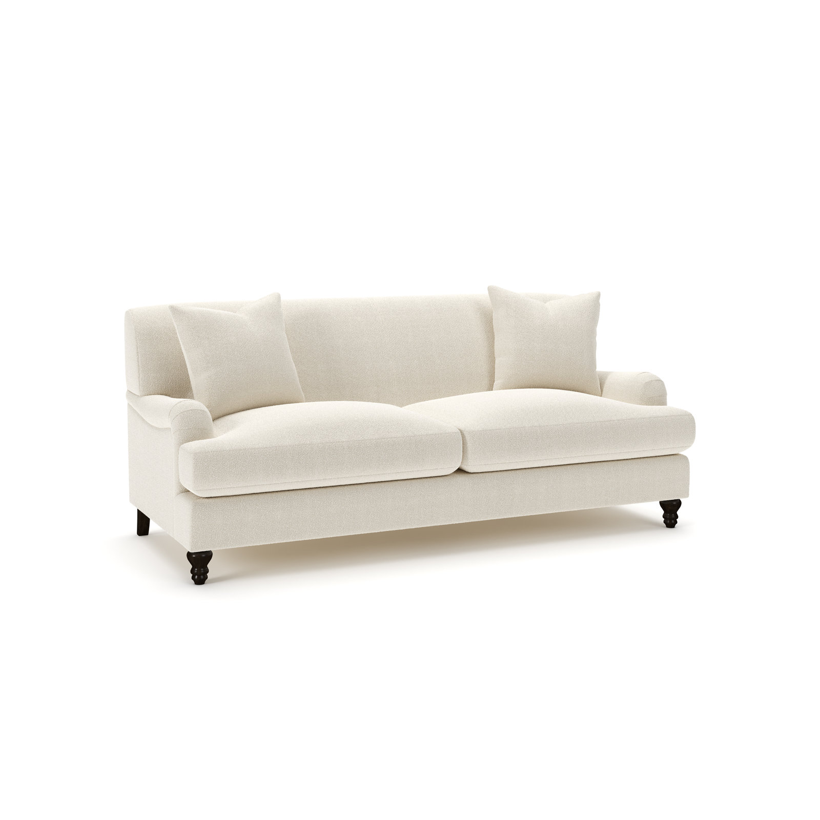 Walters 78'' Sofa, Davis Pearl Performance Bouclé