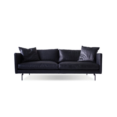 Tux 83'' Leather Sofa