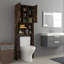 Awaah Solid Wood Linen Cabinet-934020394