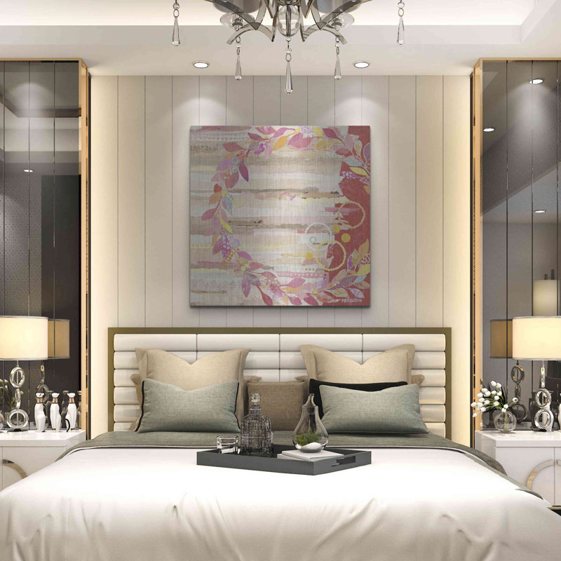Red Barrel Studio® «Resting on Ones Laurels» par Kathy Ferguson, art mural en métal, H 36 po x l 36 po