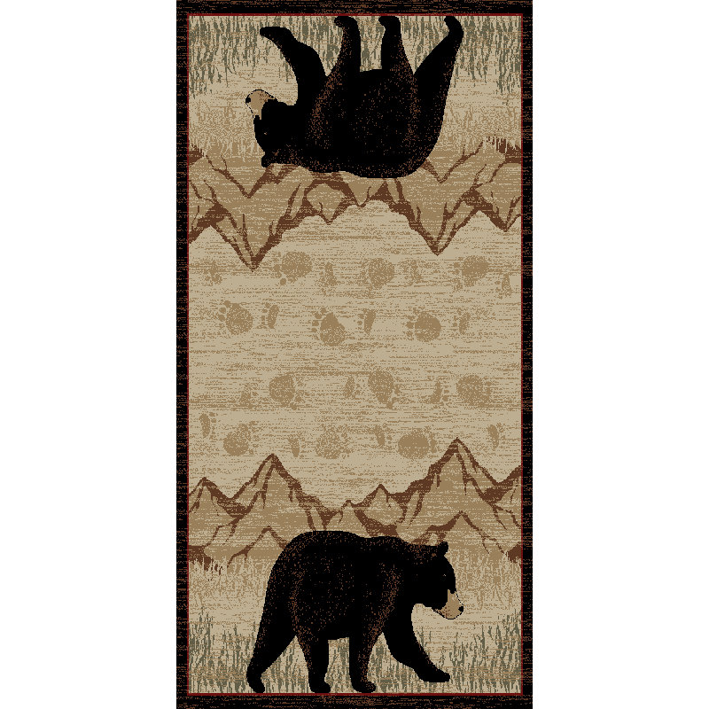 Highland antique, Rectangle 2 pi 3 po x 3 pi 3 po