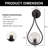 Bakkedahl 1-Light Wrought Iron Armed Sconce with Frosted Glass Shade-1433468676-1427491811
