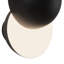Void 12-in Black dimmable LED Wall Sconce-390272079