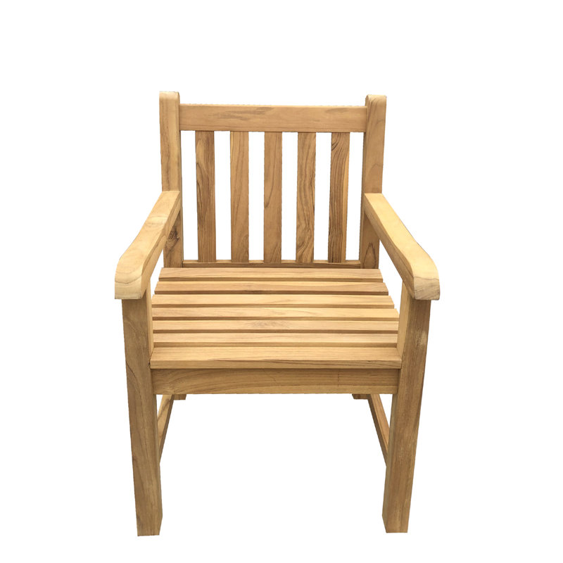 Chaise avec accoudoirs Teak River