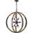 10 - Light Dimmable Globe Chandelier