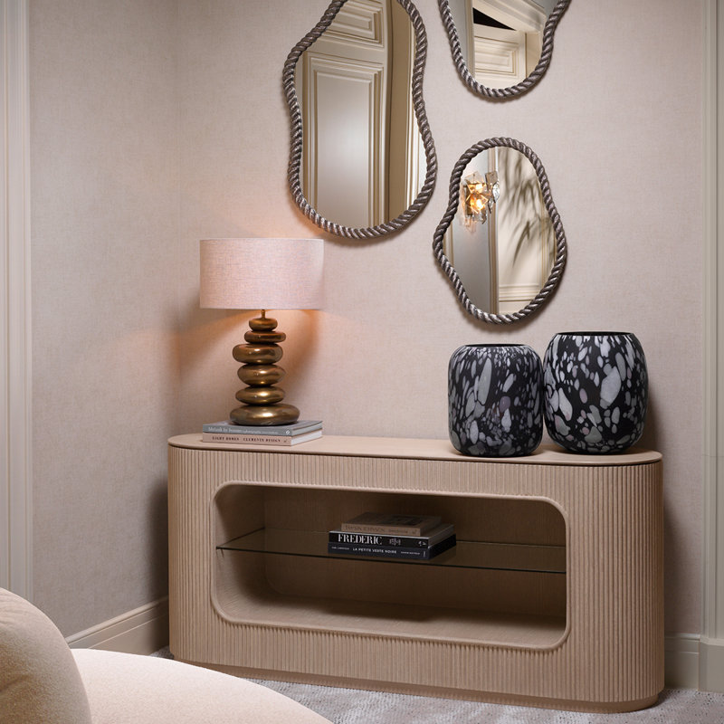 Mirror Elvington Antique Nickel Finish, 37.40" x 23.23"