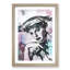 Joan Collins in Abstract - Framed Print-55767425-55767431
