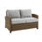 55'' Wide Metal Loveseat with Cushions-768011452-767976323