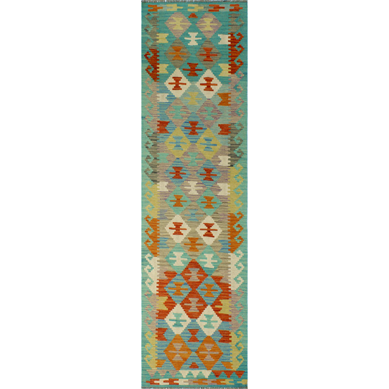 Flatweave Robabeh Lt. Green Runner