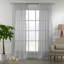 Extra Long & Extra Wide Chiffon Faux Silk Crep Curtain Panels-1463942072-1463942075