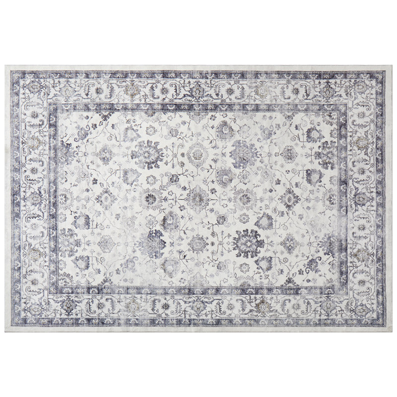 Oriental Machine Tufted Shag Area Rug, Rectangle 80 x 150 cm