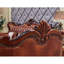 Fauteuil en cuir véritable touffeté de 49,2 po de largeur European