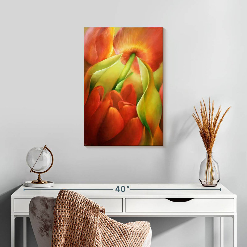 Harnek Spring Fire, 24" H x 16" W